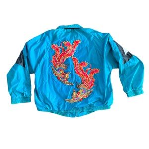Custom Embroidered Dragon Wind Breaker